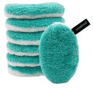 Make-up remover pad Turquoise - Edition Set of 7