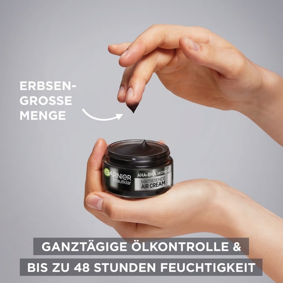 Gesichtscreme 3in1 Mattierende Air Cream AHA+BHA