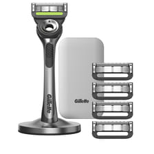 Razor with 5 Blades and Travel Case