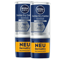 Deo Derma Dry Control Maximum Roll-on Male Duo