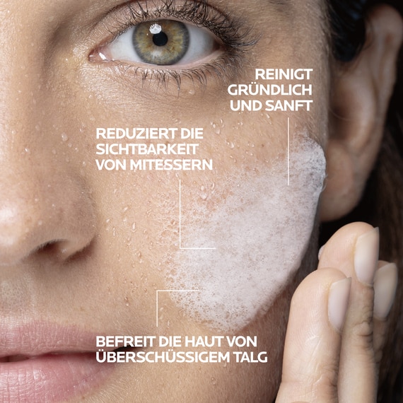 Gel detergente per la pelle grassa e a tendenza acneica