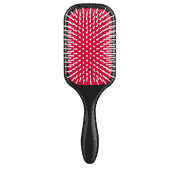 D38 Power Paddle Brush 13-row, black/red