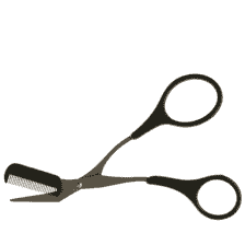 Augenbrauen-Schere mit Kamm