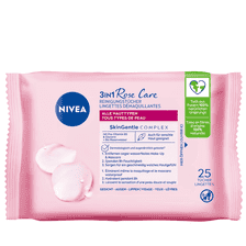 Eau de Rose Lingettes Démaquillantes