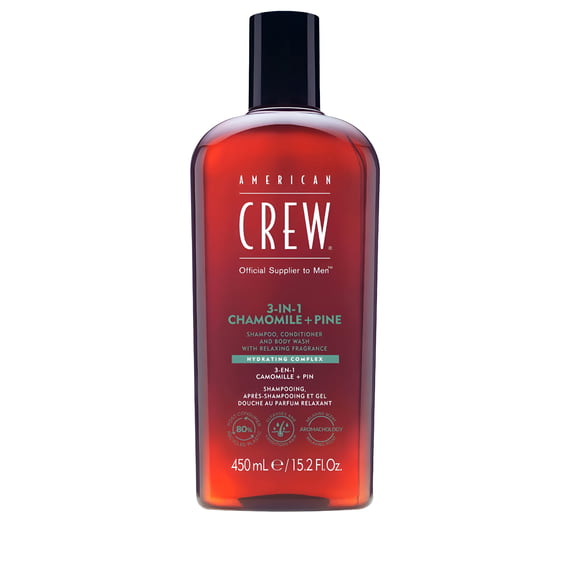 3-in-1 Relaxing Chamomile & Pine Shampoo, Conditioner & Body Wash