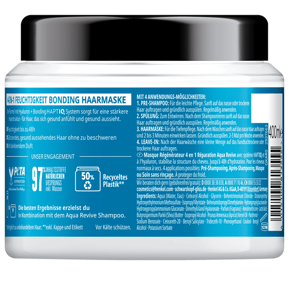 4-in-1 Bonding Hair Mask Aqua Revive Moisture