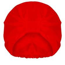 Anti-Frizz Satin Hair Bonnet -  Satin Red