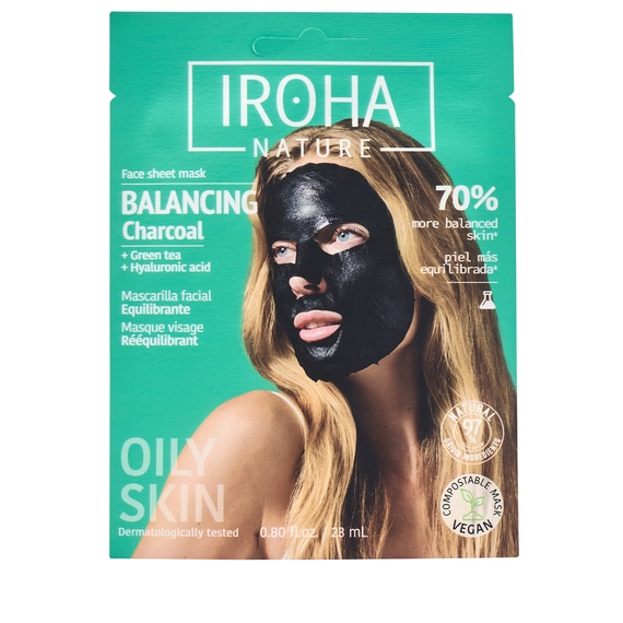 Balancing Face Sheet Mask with Charcoal