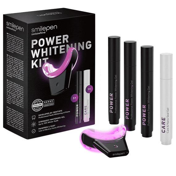 Power Whitening Kit & Care