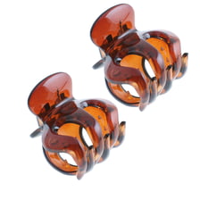 Medium Pince À Cheveux Octopus, 45 mm, 2 pcs. - Havane