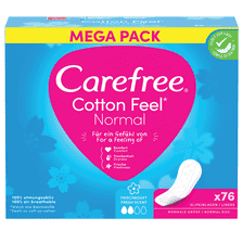 Cotton Feel Frischeduft 76 Stk.