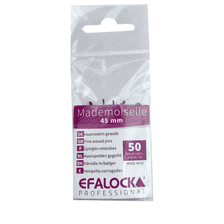 Mademoiselle forcine 45 mm marrone 50 pz.