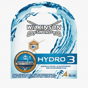Schick Hydro3 Rasierklingen (4 Blades)