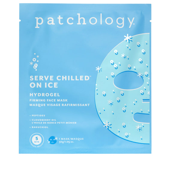 Serve Chilled On Ice  Firming Hydrogel Mask