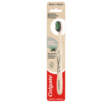 Bamboo Brosse à Dents Charbon Actif Douce