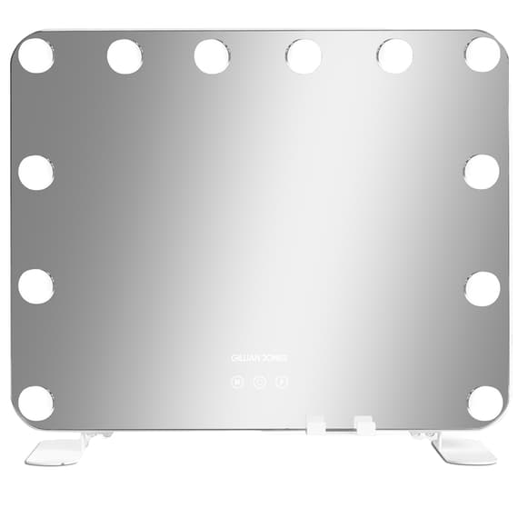 Makeup Mirror with 12 LED Lights & Smartphone Holder