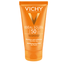 Mattierendes Sonnenfluid SPF50