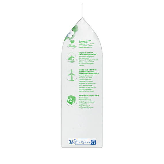 Serviettes Hygiéniques Long avec Ailettes Big Pack - 18 Pcs.