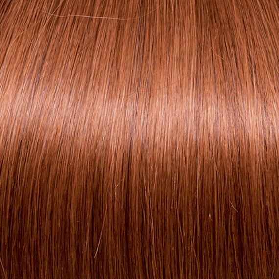 Keratin Hair Extensions 40/45 cm - 130, light blond copper red blonds