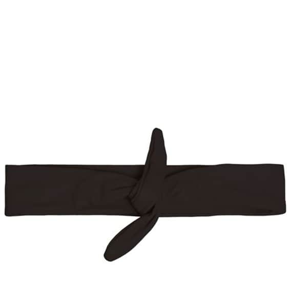 Leather Hairband Wire Black