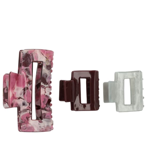 Pince À Cheveux 3 pcs – Berry