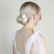Hairpins With Ceramic Blossoms
