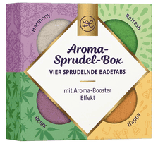 Coffret De Bulles Aromatiques – 4 Pastilles Pétillantes
