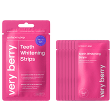 Pop Very Berry Whitening Strips 7x2