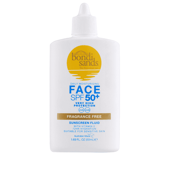 SPF 50+ Fragrance Free Face Fluid