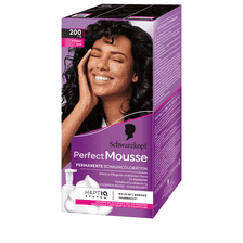 Permanent foam colouration 200 Black