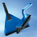 V7 Delta-design Kehrschaufel - Blau