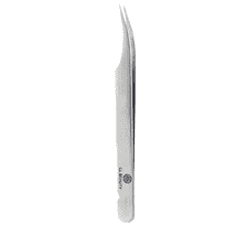 Pinzette HD gebogen silber