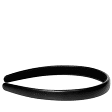 Diadem Narrow Plain Vegan Black