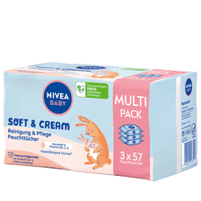 Trio Lingettes Soft & Cream