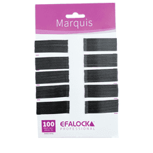 Marquis fermagli per capelli 5 cm Nero 100 pz.