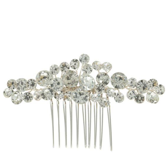 Hair Comb With Rhinestones