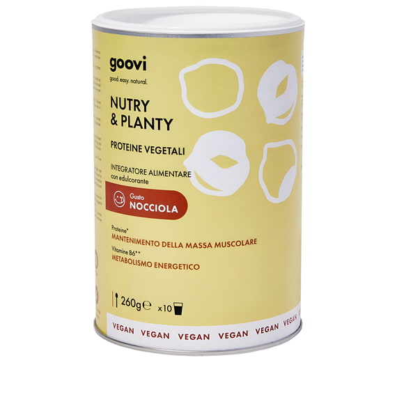 Nutry & Planty Proteine Vegetali - Gusto Nocciola