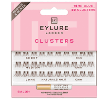 Eyelashes Clusters Naturals 5 – Brown/Black