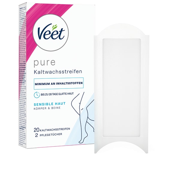 Cold Wax Strips Legs & Body Sensitive 20 pcs.