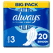Ultra Sanitary Napkin Night with wings BigPack 20 pieces