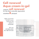 Cell-renewing aqua gel