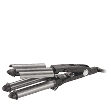 Dreifaches Welleneisen Titanium Turmalin