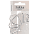 Hair Clip Metal Silver