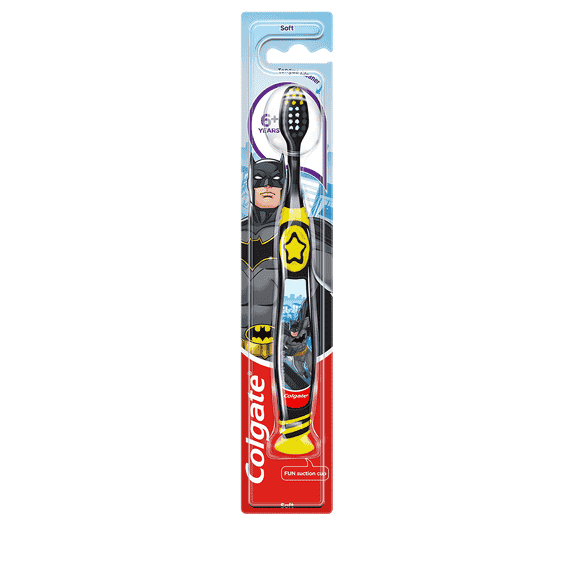 Wonderwoman or Batman Toothbrush 6+