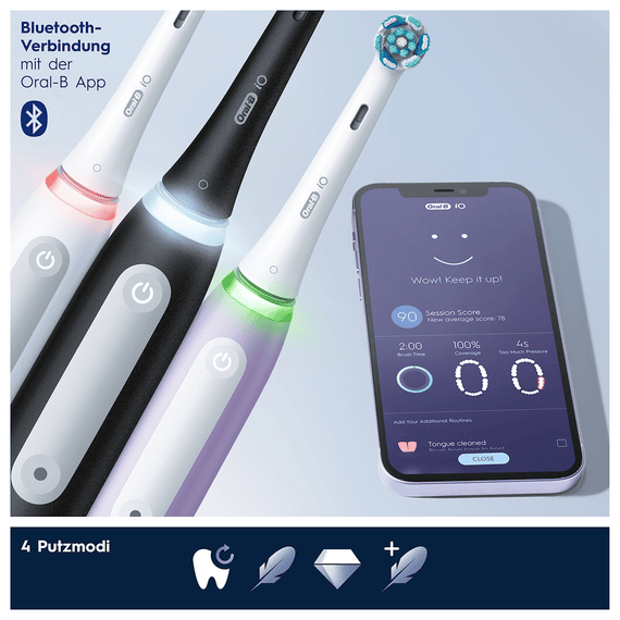 Brosse à Dents Électrique Intelligente avec Étui de Voyage - Grey Opal