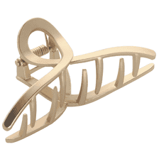 Hair Clip Gold Matt 