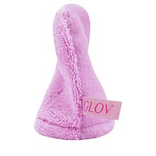 Dual Fiber Make-up Removing & Skincare Mitt - Pink