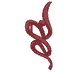 Fashion Hair Clip – Light Pink & Burgundy