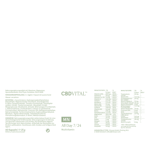 All Day 7/24 - 60 Capsules