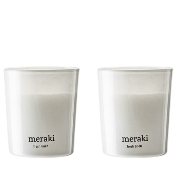 Scented Candle Set - Fresh Linen